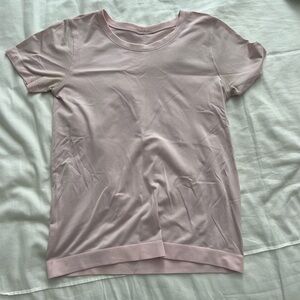 Lululemon light pink swiftly tech T shirt